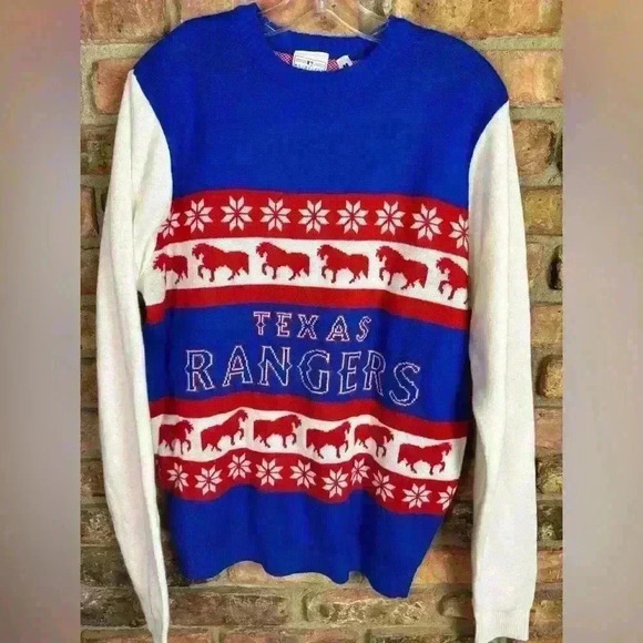 MLB Texas Rangers sweater size M - Picture 1 of 2